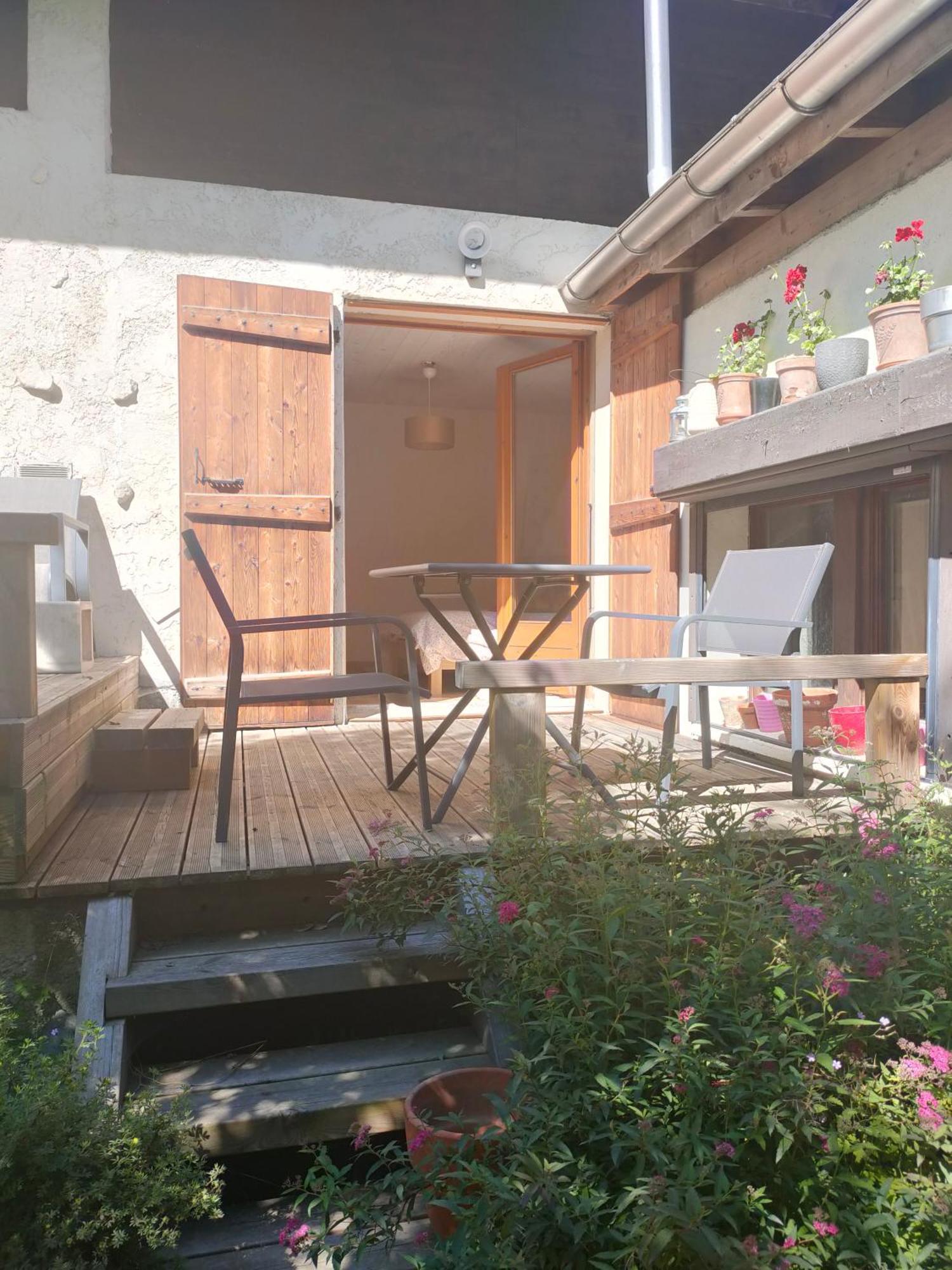 Beau Studio Dans La Vallee De Chamonix ليز أوش المظهر الخارجي الصورة