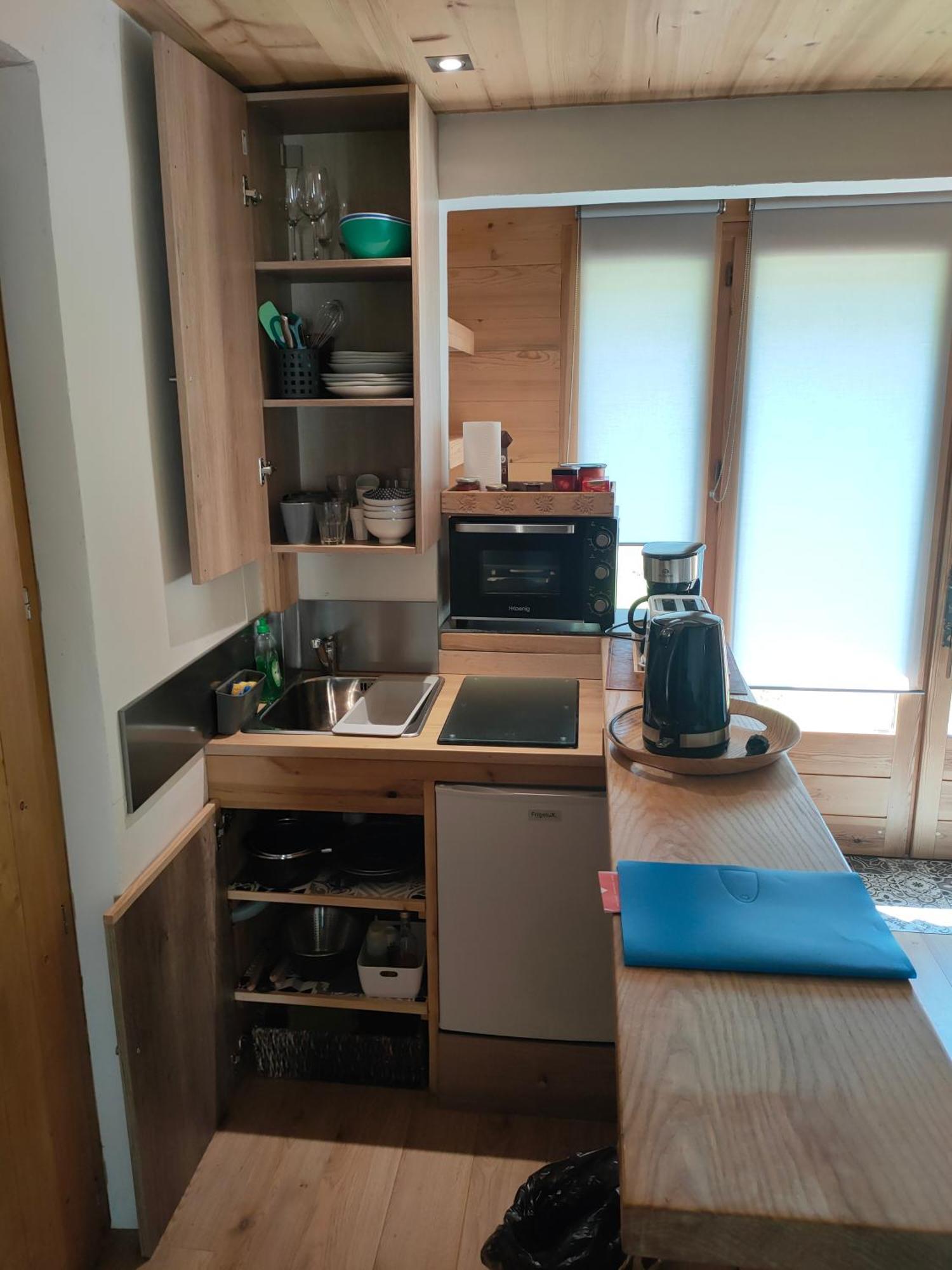 Beau Studio Dans La Vallee De Chamonix ليز أوش المظهر الخارجي الصورة